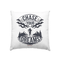 Chase Your Dreams – Motivation trifft kreatives Design - Kissen 40x40cm Bright Lights Arts