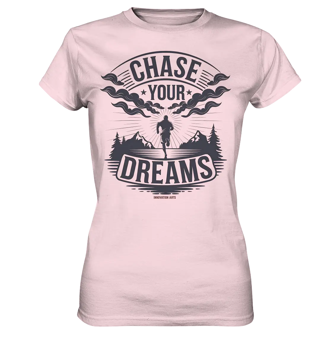 Chase Your Dreams – Motivation trifft kreatives Design - Ladies Premium Shirt Bright Lights Arts