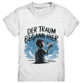 Der Traum begann hier – Inspiration & Kindheitserinnerungen - Kids Premium Shirt Bright Lights Arts