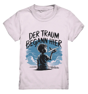 Der Traum begann hier – Inspiration & Kindheitserinnerungen - Kids Premium Shirt Bright Lights Arts