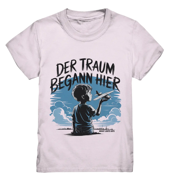 Der Traum begann hier – Inspiration & Kindheitserinnerungen - Kids Premium Shirt Bright Lights Arts