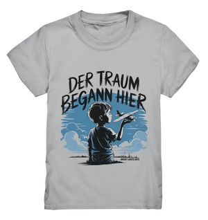 Der Traum begann hier – Inspiration & Kindheitserinnerungen - Kids Premium Shirt Bright Lights Arts