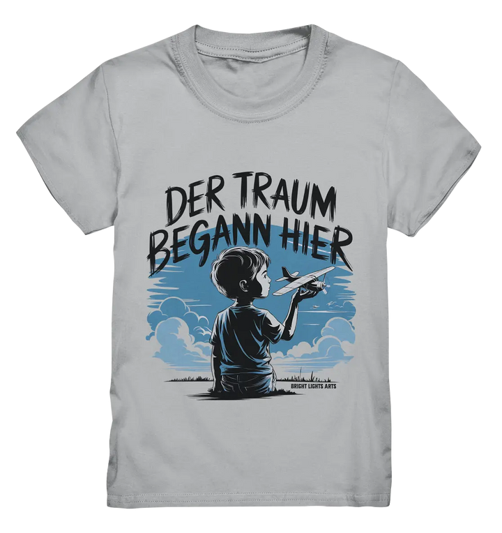 Der Traum begann hier – Inspiration & Kindheitserinnerungen - Kids Premium Shirt Bright Lights Arts