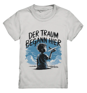 Der Traum begann hier – Inspiration & Kindheitserinnerungen - Kids Premium Shirt Bright Lights Arts
