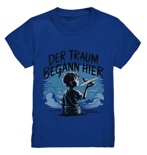 Der Traum begann hier – Inspiration & Kindheitserinnerungen - Kids Premium Shirt Bright Lights Arts