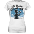 Der Traum begann hier – Inspiration & Kindheitserinnerungen - Ladies Premium Shirt Bright Lights Arts