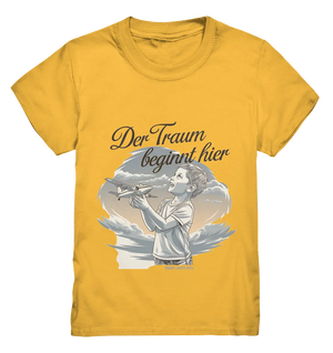 Der Traum beginnt hier – Inspiration & Kindheitserinnerungen - Kids Premium Shirt Bright Lights Arts