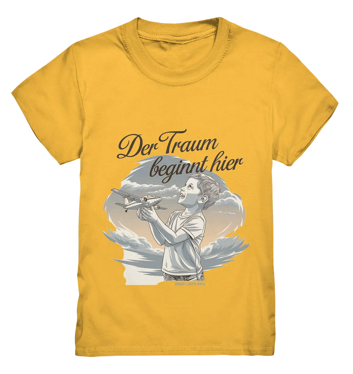 Der Traum beginnt hier – Inspiration & Kindheitserinnerungen - Kids Premium Shirt Bright Lights Arts