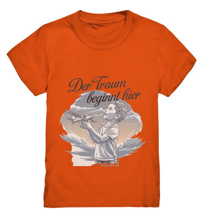 Der Traum beginnt hier – Inspiration & Kindheitserinnerungen - Kids Premium Shirt Bright Lights Arts