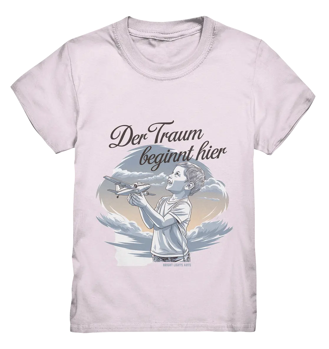 Der Traum beginnt hier – Inspiration & Kindheitserinnerungen - Kids Premium Shirt Bright Lights Arts