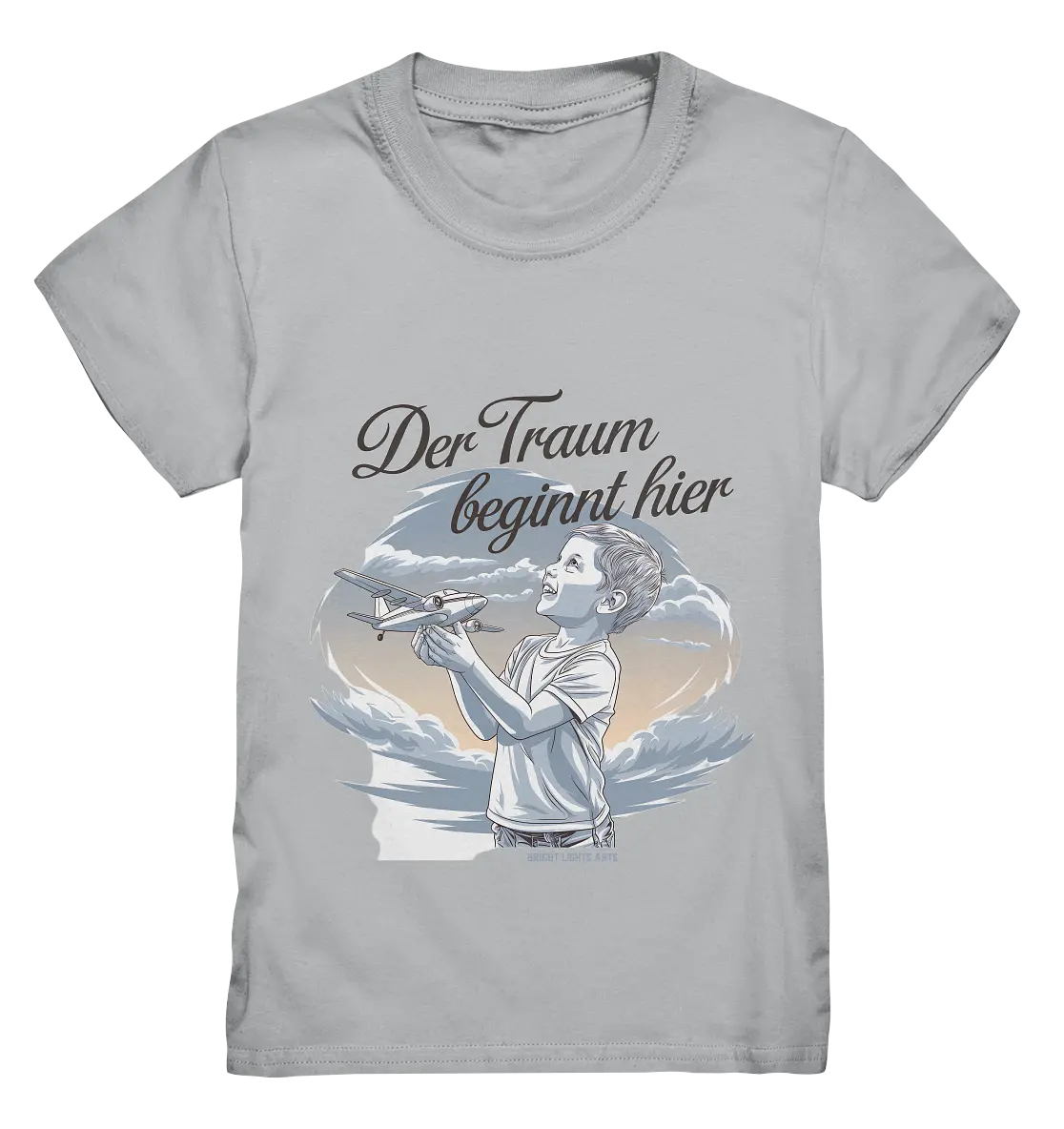 Der Traum beginnt hier – Inspiration & Kindheitserinnerungen - Kids Premium Shirt Bright Lights Arts