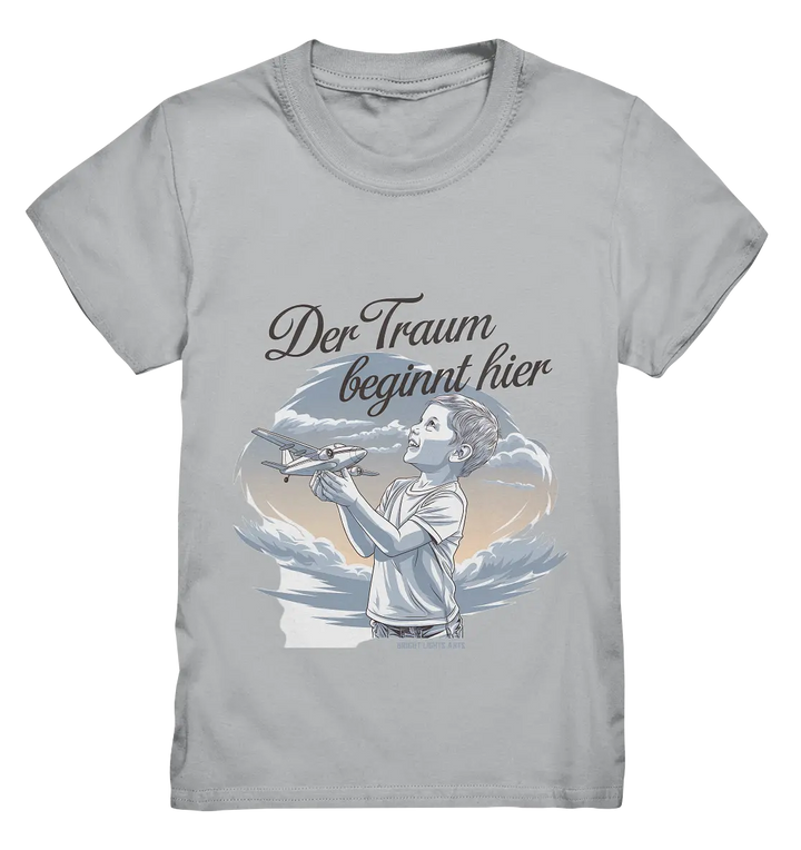 Der Traum beginnt hier – Inspiration & Kindheitserinnerungen - Kids Premium Shirt Bright Lights Arts