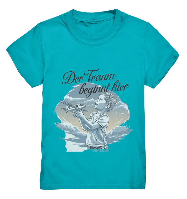Der Traum beginnt hier – Inspiration & Kindheitserinnerungen - Kids Premium Shirt Bright Lights Arts