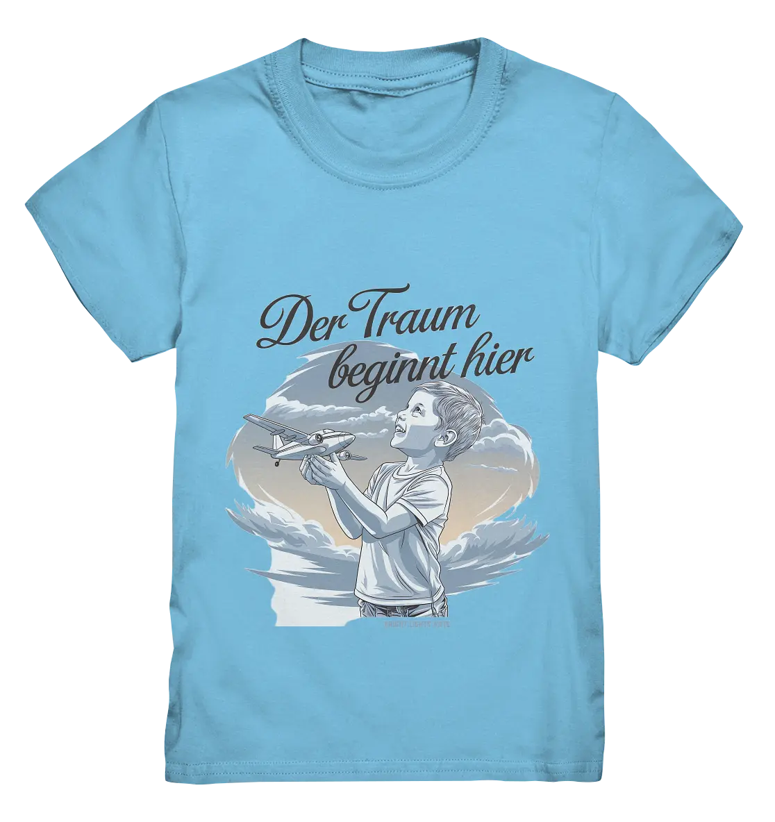 Der Traum beginnt hier – Inspiration & Kindheitserinnerungen - Kids Premium Shirt Bright Lights Arts