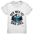 Der Weg ist das Ziel – Abenteuer & Natur erleben - Kids Premium Shirt Bright Lights Arts