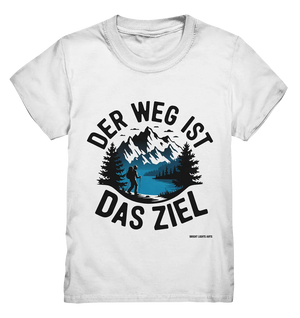 Der Weg ist das Ziel – Abenteuer & Natur erleben - Kids Premium Shirt Bright Lights Arts