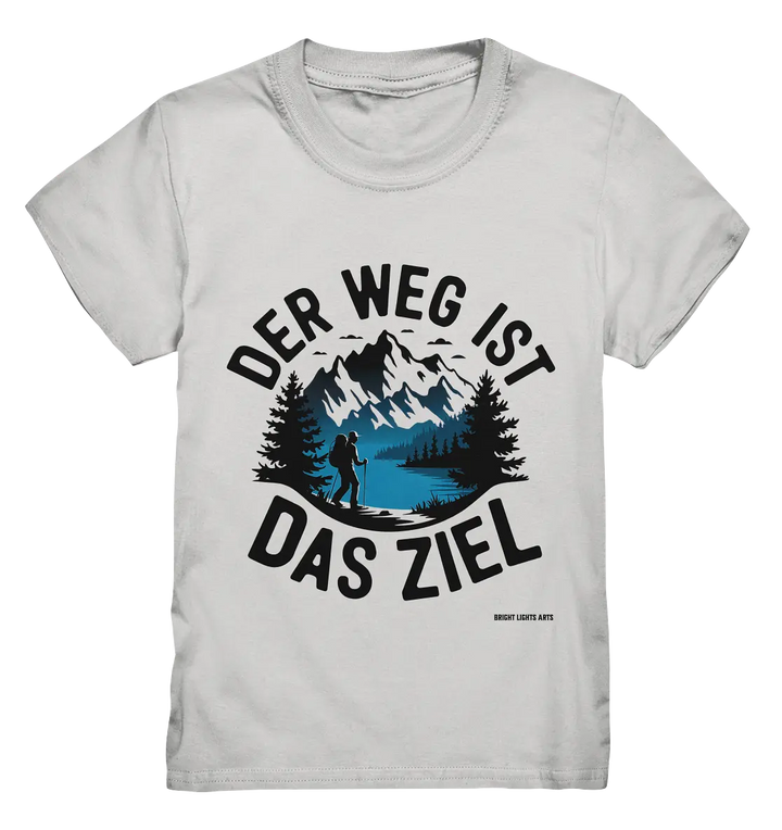 Der Weg ist das Ziel – Abenteuer & Natur erleben - Kids Premium Shirt Bright Lights Arts