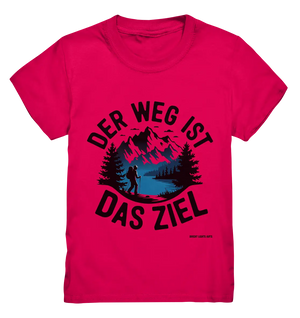 Der Weg ist das Ziel – Abenteuer & Natur erleben - Kids Premium Shirt Bright Lights Arts