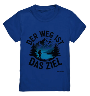 Der Weg ist das Ziel – Abenteuer & Natur erleben - Kids Premium Shirt Bright Lights Arts