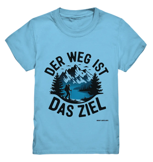 Der Weg ist das Ziel – Abenteuer & Natur erleben - Kids Premium Shirt Bright Lights Arts