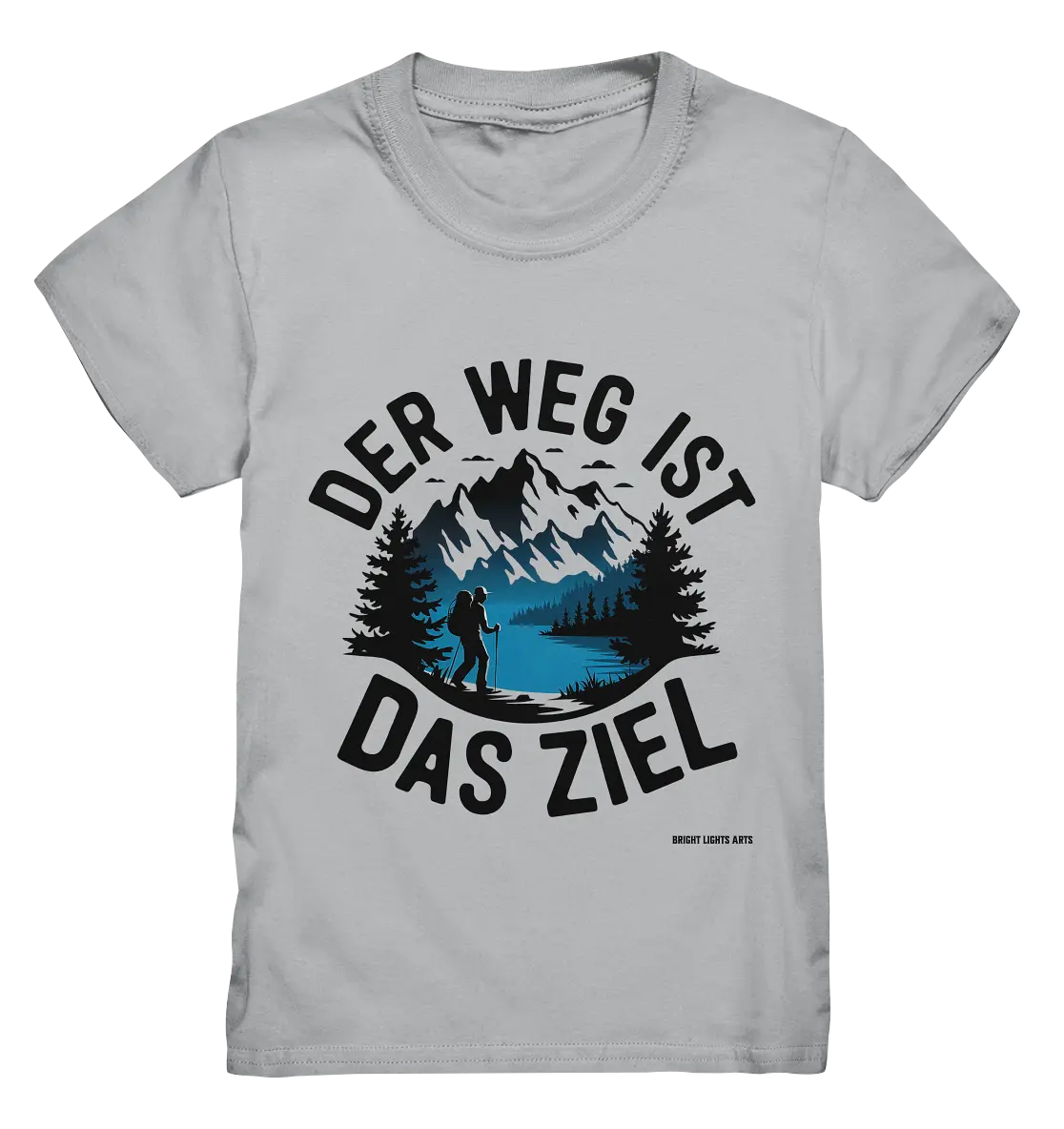 Der Weg ist das Ziel – Abenteuer & Natur erleben - Kids Premium Shirt Bright Lights Arts