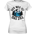 Der Weg ist das Ziel – Abenteuer & Natur erleben - Ladies Premium Shirt Bright Lights Arts