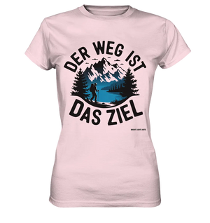 Der Weg ist das Ziel – Abenteuer & Natur erleben - Ladies Premium Shirt Bright Lights Arts