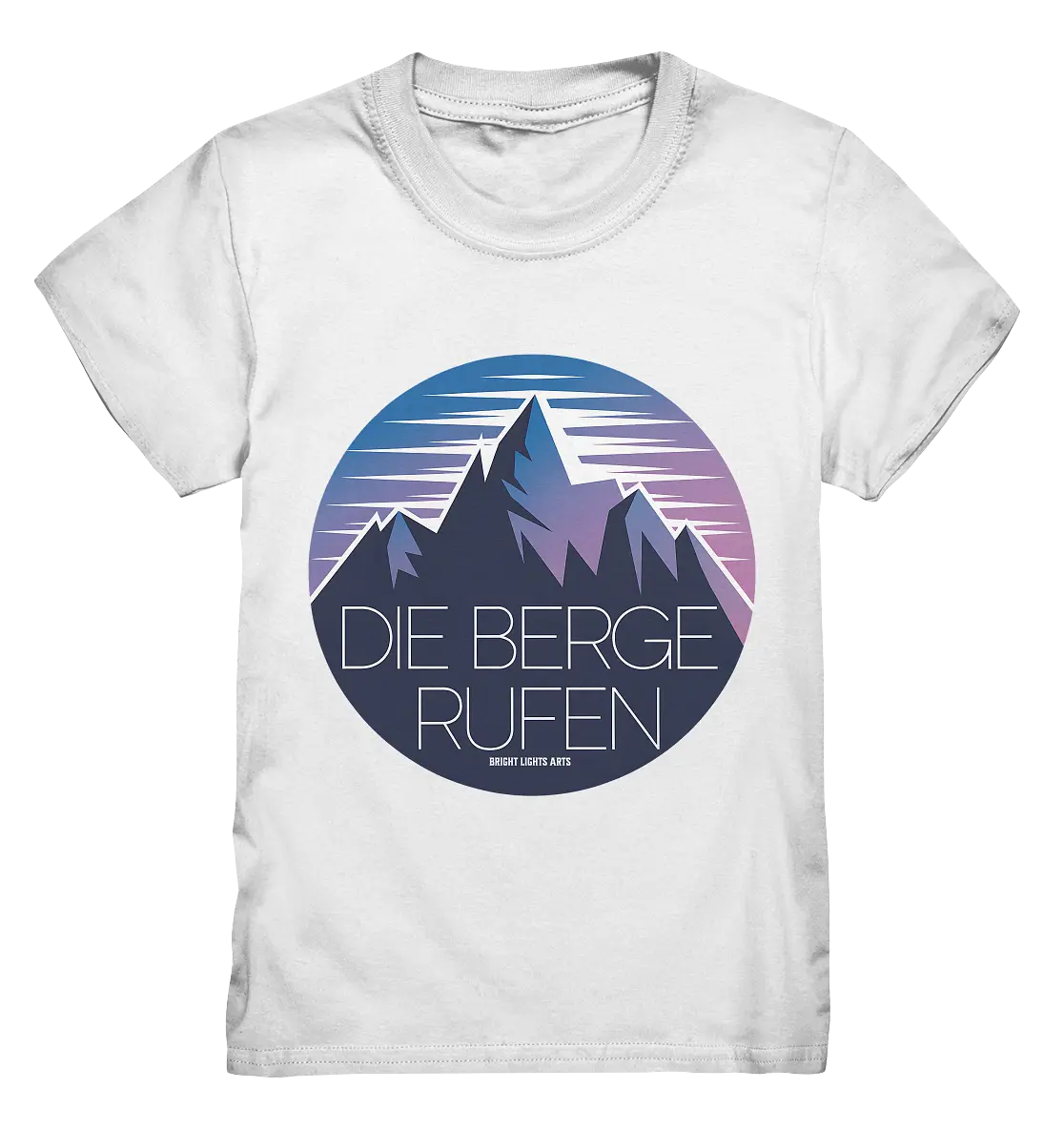 Die Berge rufen – Ein Abenteuer wartet! - Kids Premium Shirt Bright Lights Arts
