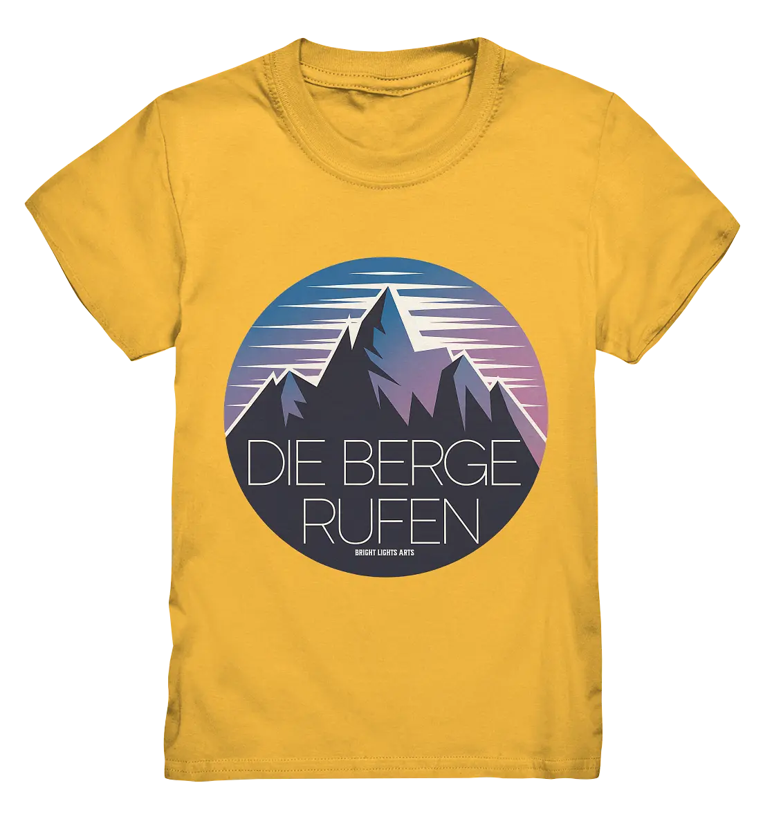 Die Berge rufen – Ein Abenteuer wartet! - Kids Premium Shirt Bright Lights Arts