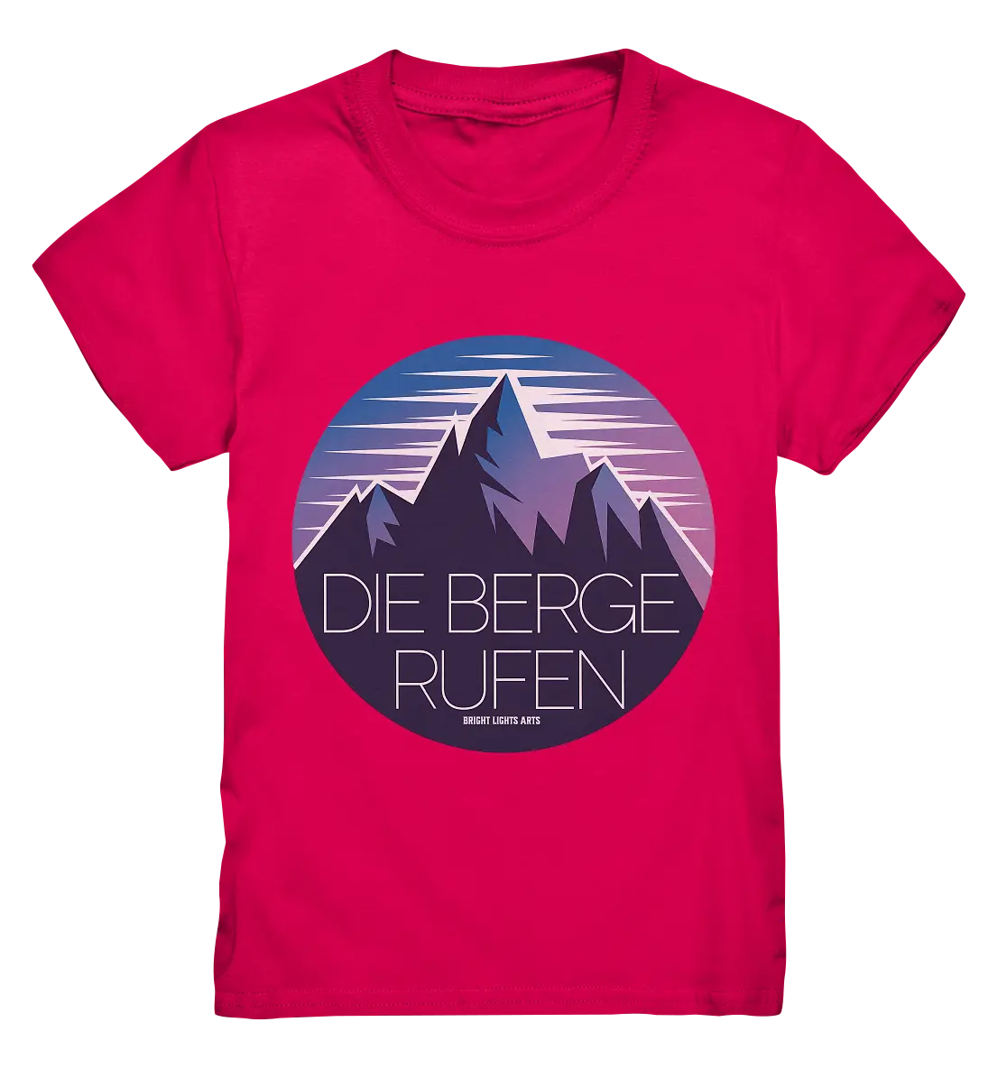 Die Berge rufen – Ein Abenteuer wartet! - Kids Premium Shirt Bright Lights Arts
