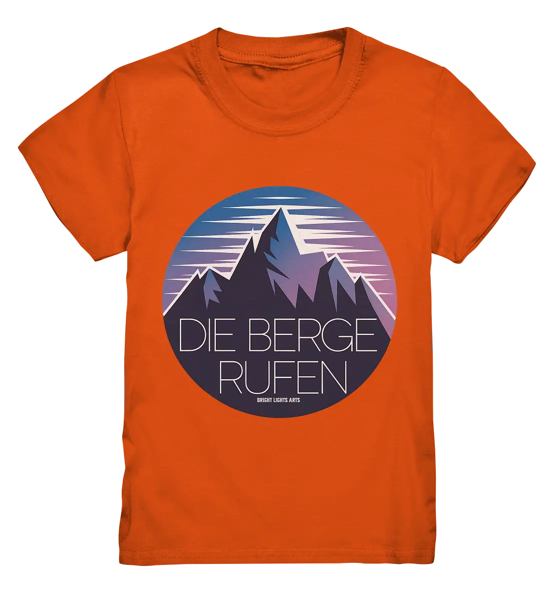 Die Berge rufen – Ein Abenteuer wartet! - Kids Premium Shirt Bright Lights Arts