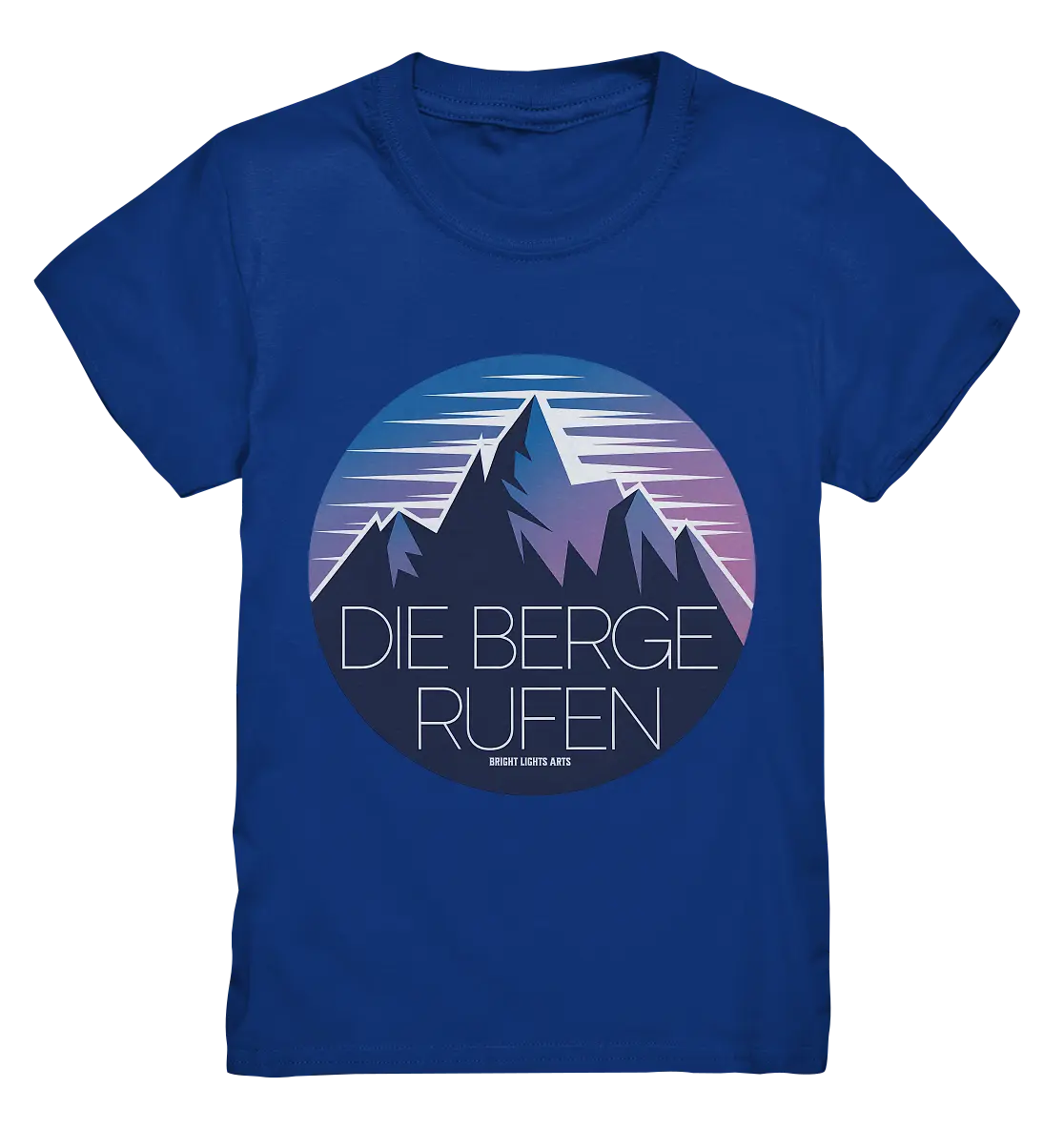 Die Berge rufen – Ein Abenteuer wartet! - Kids Premium Shirt Bright Lights Arts