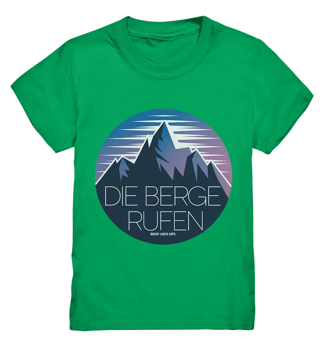 Die Berge rufen – Ein Abenteuer wartet! - Kids Premium Shirt Bright Lights Arts