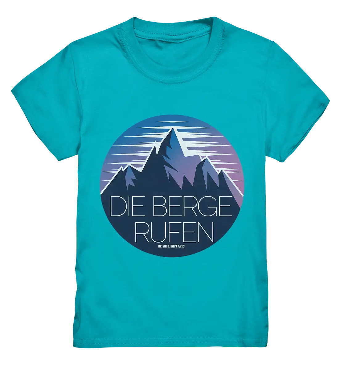 Die Berge rufen – Ein Abenteuer wartet! - Kids Premium Shirt Bright Lights Arts