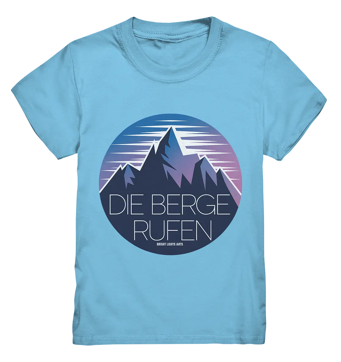 Die Berge rufen – Ein Abenteuer wartet! - Kids Premium Shirt Bright Lights Arts