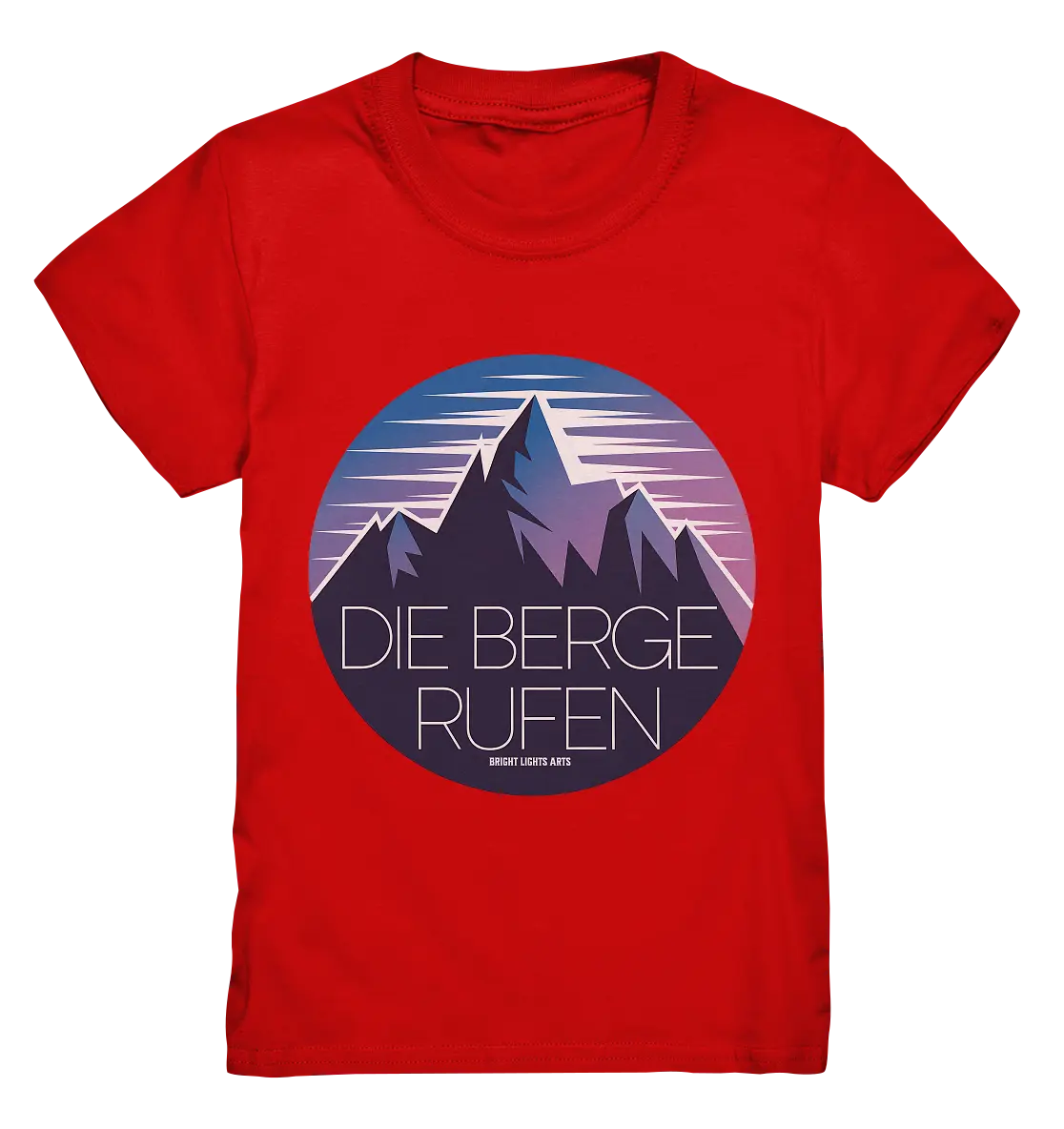 Die Berge rufen – Ein Abenteuer wartet! - Kids Premium Shirt Bright Lights Arts