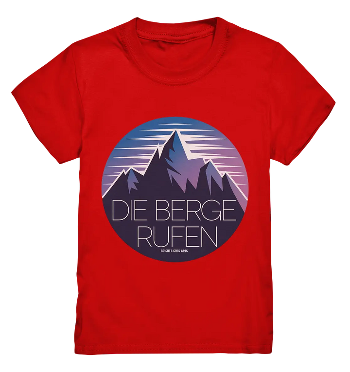 Die Berge rufen – Ein Abenteuer wartet! - Kids Premium Shirt Bright Lights Arts