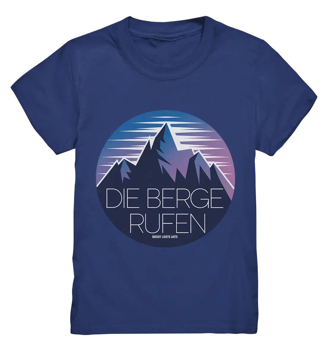 Die Berge rufen – Ein Abenteuer wartet! - Kids Premium Shirt Bright Lights Arts