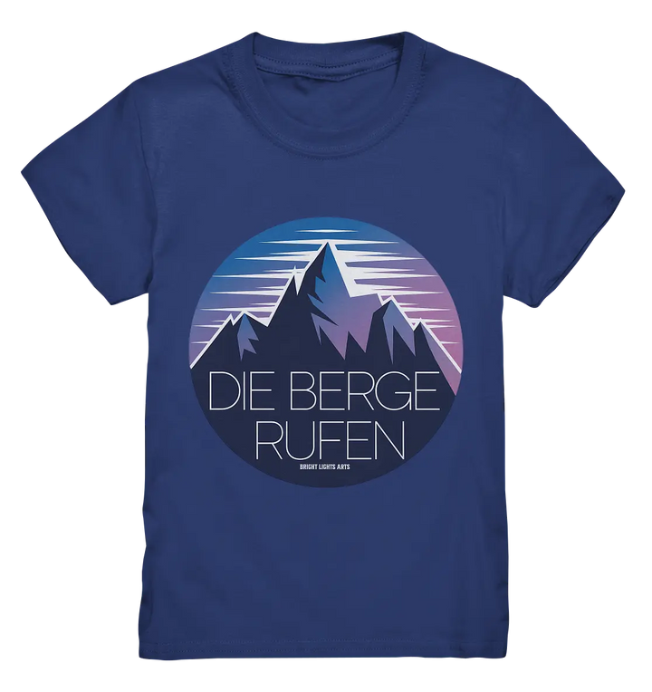 Die Berge rufen – Ein Abenteuer wartet! - Kids Premium Shirt Bright Lights Arts