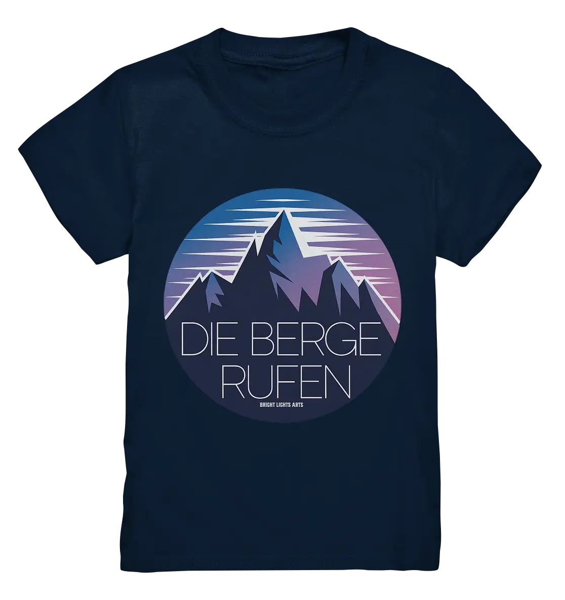 Die Berge rufen – Ein Abenteuer wartet! - Kids Premium Shirt Bright Lights Arts