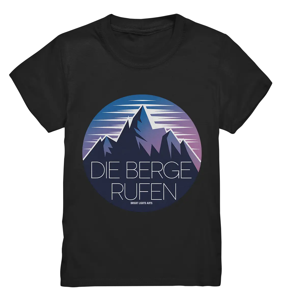 Die Berge rufen – Ein Abenteuer wartet! - Kids Premium Shirt Bright Lights Arts