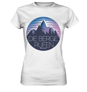 Die Berge rufen – Ein Abenteuer wartet! - Ladies Premium Shirt Bright Lights Arts