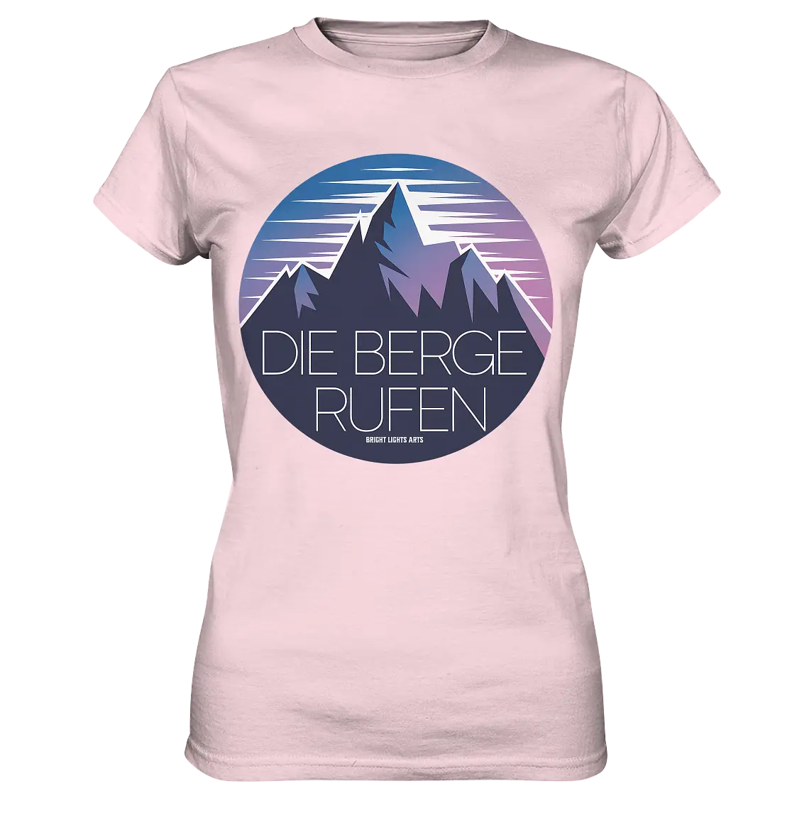 Die Berge rufen – Ein Abenteuer wartet! - Ladies Premium Shirt Bright Lights Arts