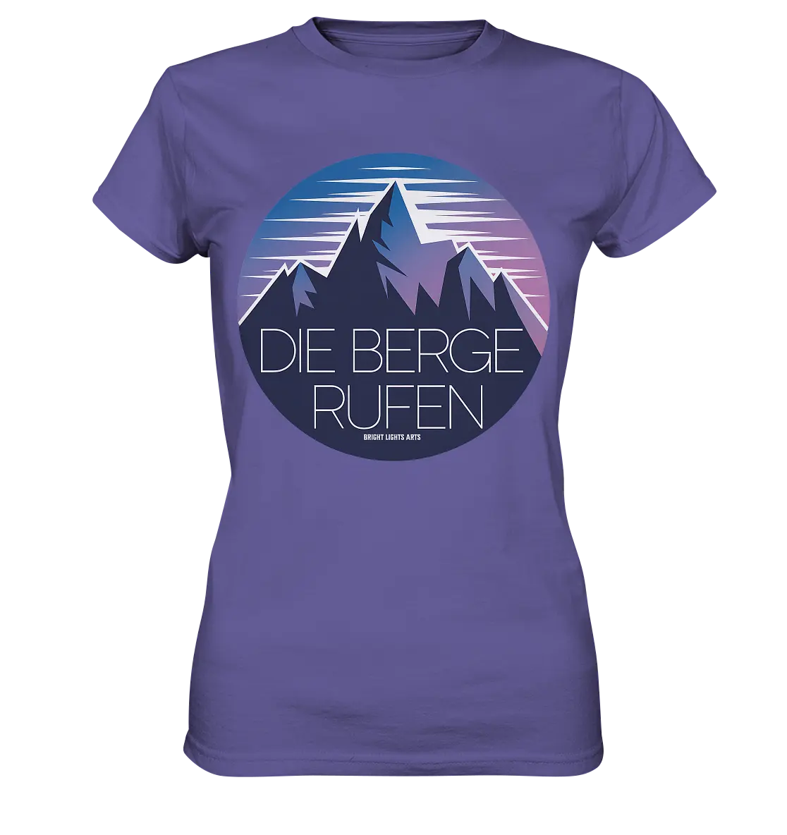 Die Berge rufen – Ein Abenteuer wartet! - Ladies Premium Shirt Bright Lights Arts