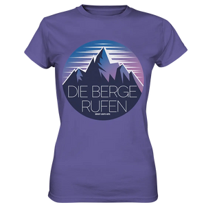Die Berge rufen – Ein Abenteuer wartet! - Ladies Premium Shirt Bright Lights Arts