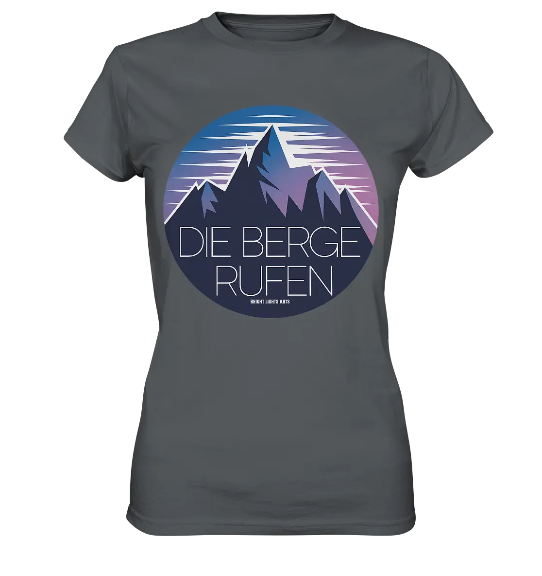 Die Berge rufen – Ein Abenteuer wartet! - Ladies Premium Shirt Bright Lights Arts