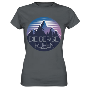 Die Berge rufen – Ein Abenteuer wartet! - Ladies Premium Shirt Bright Lights Arts