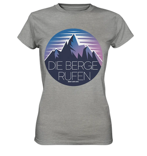 Die Berge rufen – Ein Abenteuer wartet! - Ladies Premium Shirt Bright Lights Arts