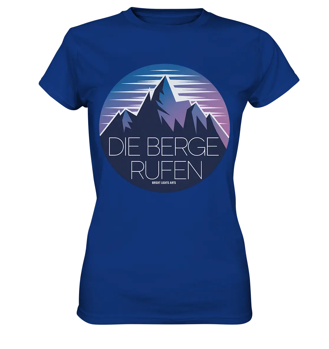 Die Berge rufen – Ein Abenteuer wartet! - Ladies Premium Shirt Bright Lights Arts