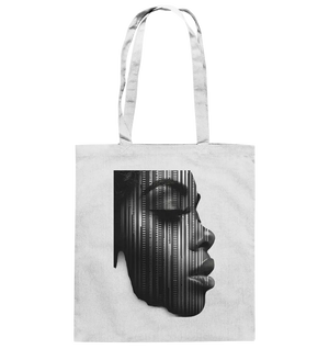 Digitale Identität – Moderne Kunst zwischen Mensch & Code - Baumwolltasche Bright Lights Arts